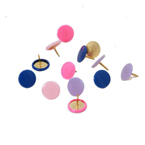 प्लास्टिक मैप नोटिस बोर्ड डेस्क पुश पिन बटन का आकार: नियमित