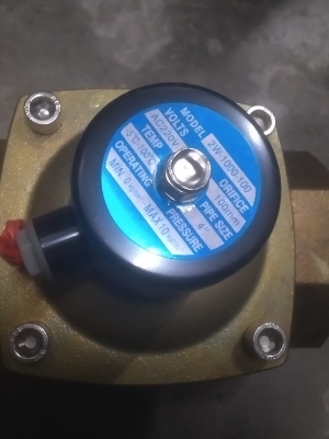 Solenoid Valve - Industrial Grade, Black Finish - Different Available Sizes for Versatile Applications