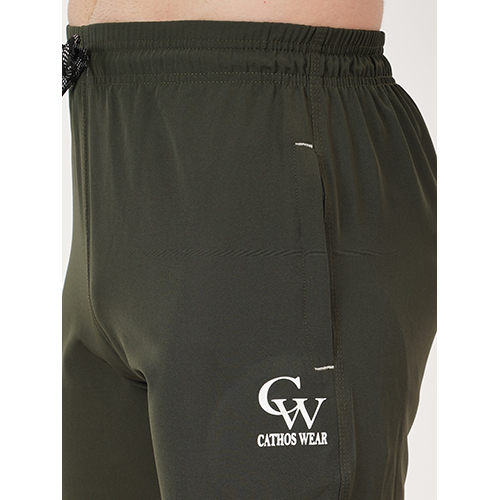 Gray Trackpants Four Pocket With Rib - Cotton Blend, Men's Fit, Grey Color | Washable, Four Pockets, Suitable For Rainy Spring, Summer, Winter