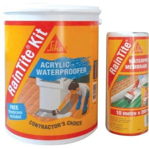 White Sika Acrylic Polymer