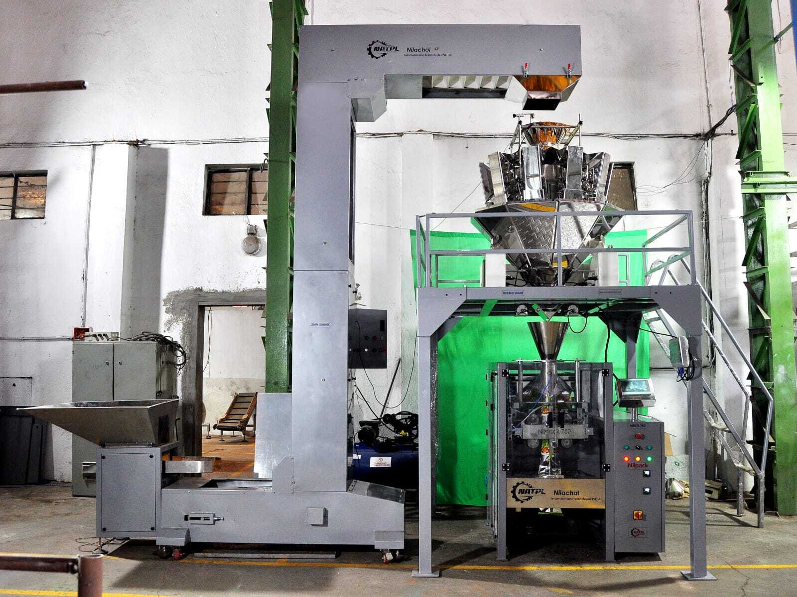 Automatic Pouch Packaging Machine - Stainless Steel, Semi-automatic Design | Electric Drive System For Efficient Operation