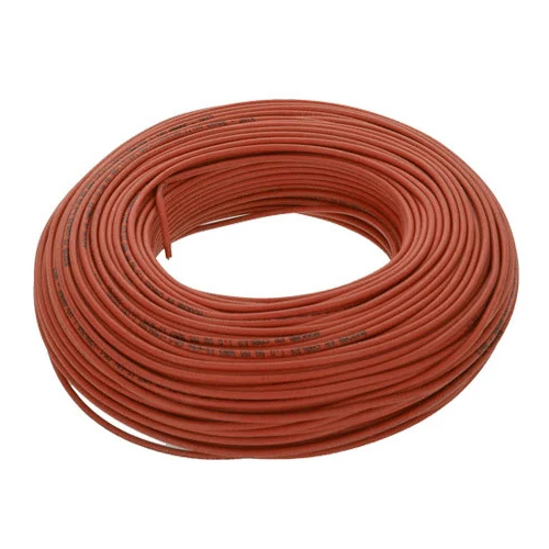 Foliflex Gold FR House Wire - PVC Material, 90 Meters Length, Brown Color | Copper Conductor, 1100 Volt Rated Voltage, Electric Wiring Usage, Warranty Included