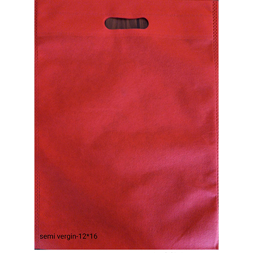 Non Woven Plain D Cut Bag - Bag Size: Different Available
