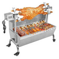 अर्ध स्वचालित वाणिज्यिक बारबेक्यू मशीन