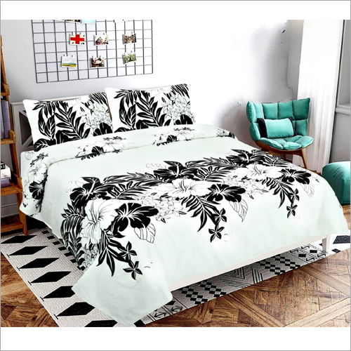 100% कॉटन 3D बेडशीट
