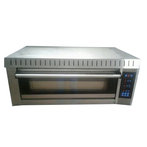सिल्वर रेक्टेंगल इलेक्ट्रिक स्टोन पिज़्ज़ा ओवन
