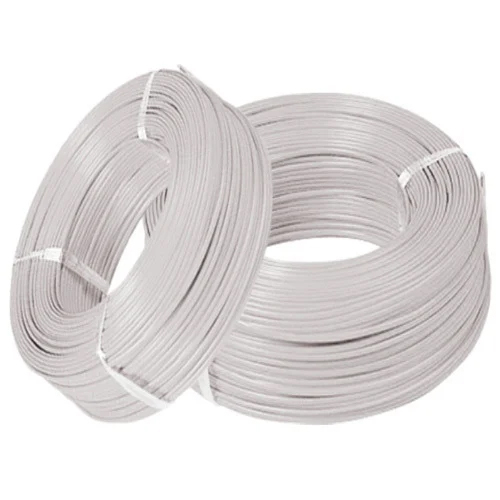 Submersible Wire - Bronze Conductor, Flat Design, Black Pvc Jacket | High Voltage Rating, Industrial Application, Moisture & Chemical Resistant