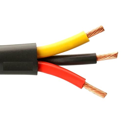 Foliflex Flexible Multi Core Cables - Copper Conductors, 90 Meters, Black Pvc Jacket | Exceptional Flexibility For Industrial Applications