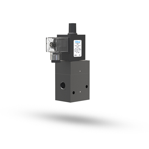 Silver Pilot Operated Poppet Type Solenoid Valve