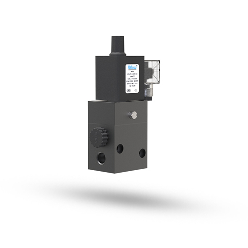 Silver Pilot Operated Poppet Type Solenoid Valve