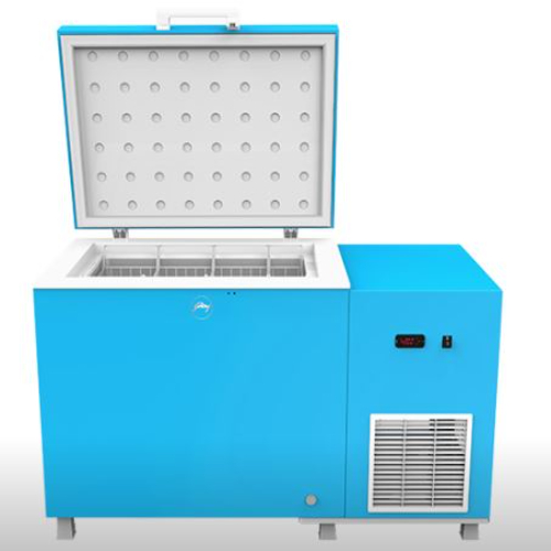 Godrej Horizontal Freezer - Iron Material, 1220mm Height, 700mm Width | Precise Cooling For Vaccine Deployment, Phase Change Material Technology, Chemical Resistant, 9+ Hours Temperature Maintenance