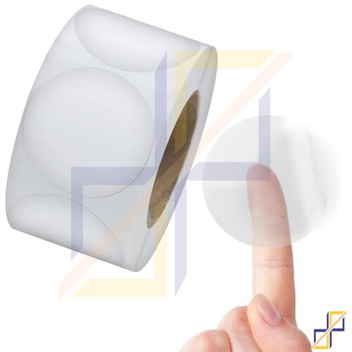 Transparent Labels - PP Material, Any Customized Shape, 4 Color Printing | Hot Melt Adhesive Sticker with Custom Design Options