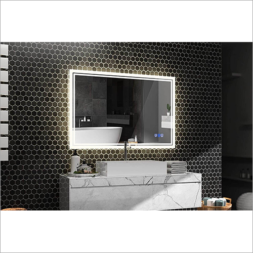 Dual-Tone LED Mirrors - Annealed Float Mirror, Custom Sizes Available | Plain Glass, Warm White & Cool White Lighting Options