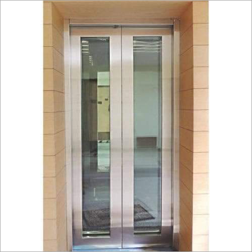 Stainless Steel Ss304 Full Glass Elevator Door