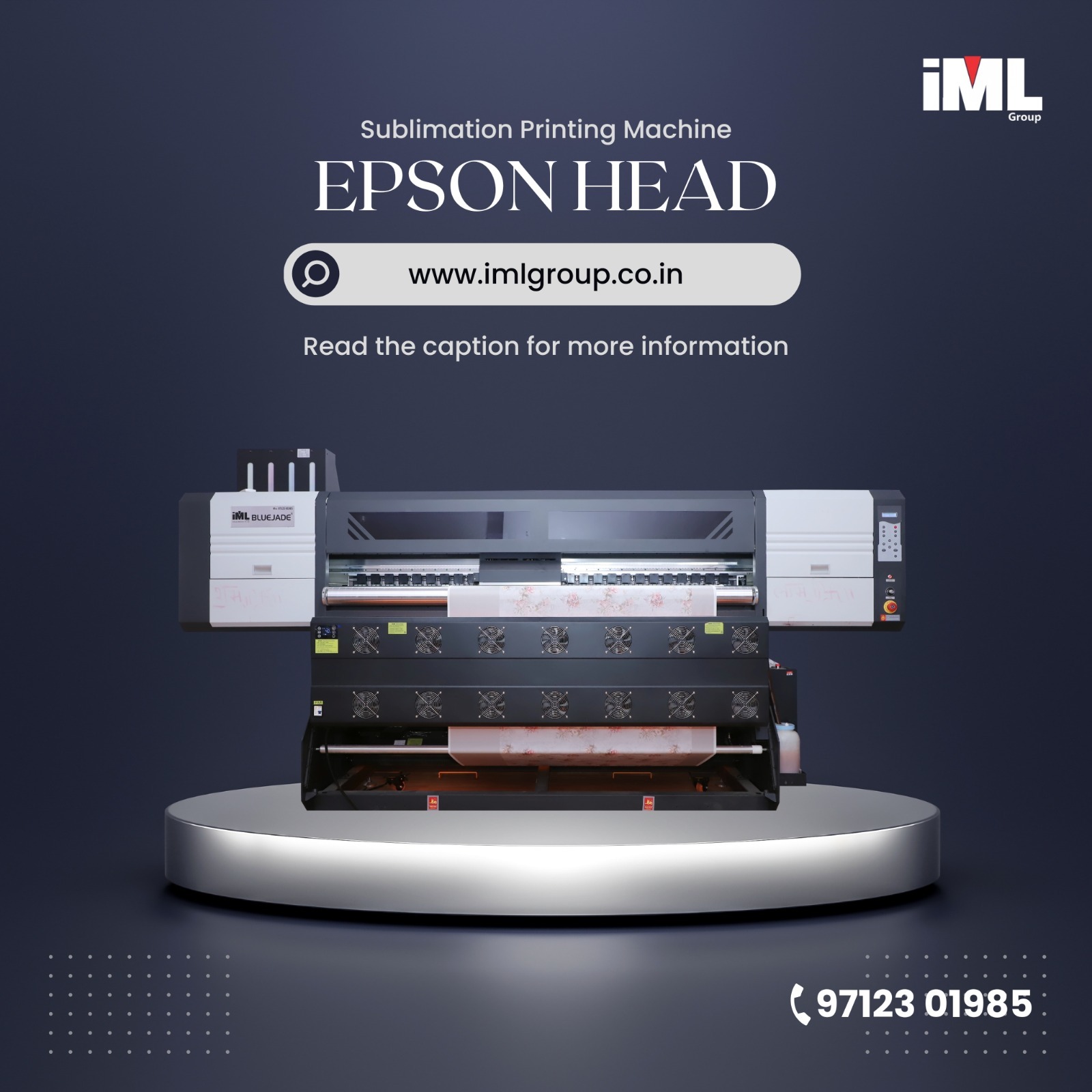 Bluejet Newton I-15 Head Sublimation Printing Machine Application: Industrial Model