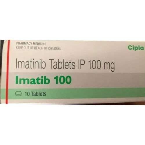 Imatib Tablet Ip 100 Mg Ingredients: Imatinib Mesylate (100mg)