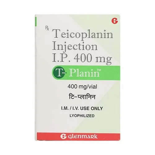 T-planin Teicoplanin 400mg Injection Keep In A Cool & Dry Place