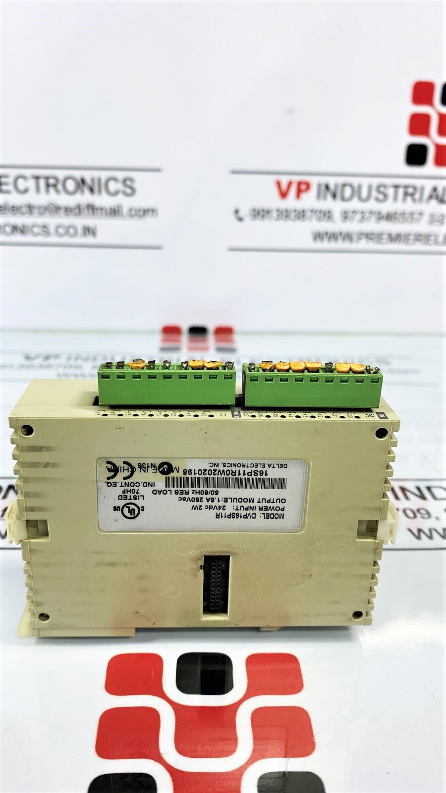 Delta Module Dvp16sp11r - 24vdc Digital Extension Module , 8 Digital Inputs & Outputs, Ip54 Protection Level, Compact Size 5x4x1 Inches, Lightweight 200 Grams