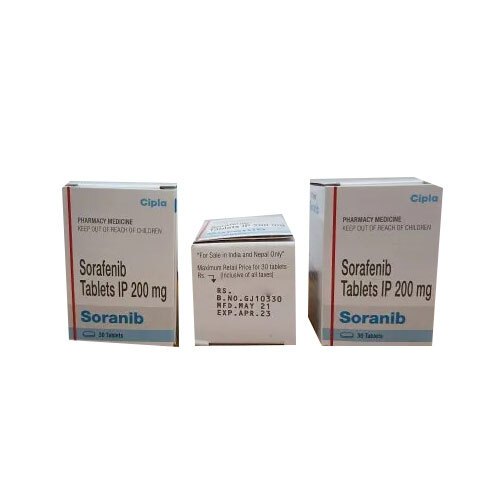 सोरानिब 200 Mg 30 टैबलेट को ठंडी और सूखी जगह पर रखें