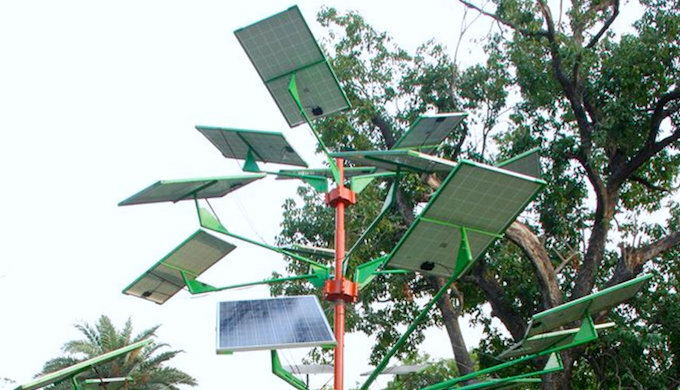 Silver Mono Pole High Mast Pole Octagonal Street Light Pole