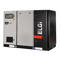 Black Elgi Rotary Screw Air Compressors