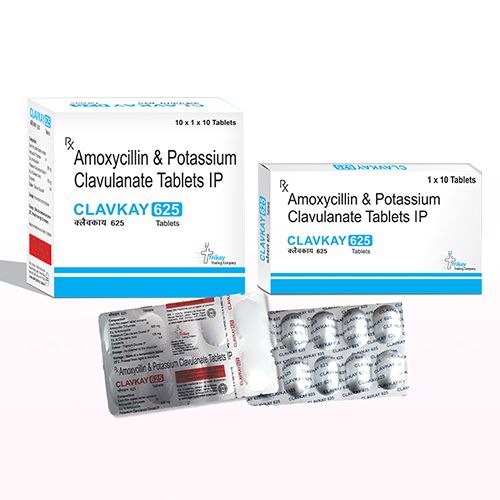 Amoxycillin And Potassium Clavulanate Tablets - Liquid Form, General Medicines for Dosage as Per Instruction, Store in Dry Place