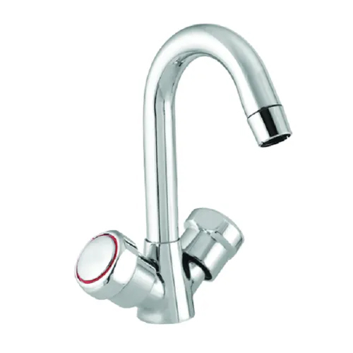 Silver Ss Center Hole Basin Mixer