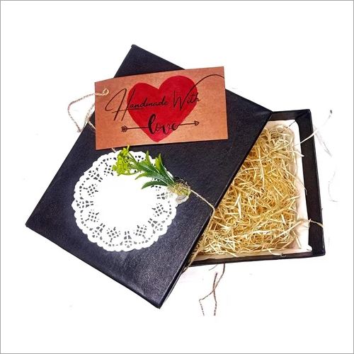 Matte Lamination Black Cardboard Gift Packaging Box