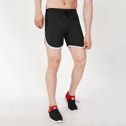 Running Shorts - Cotton Blend, All Sizes , Plain Pattern, Male Adult Warranty Included