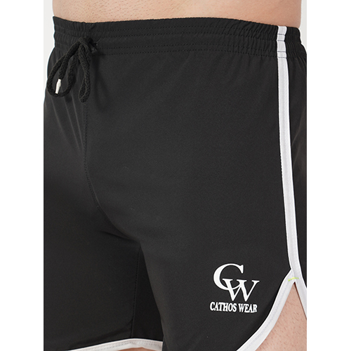Running Shorts - Cotton Blend, All Sizes , Plain Pattern, Male Adult Warranty Included