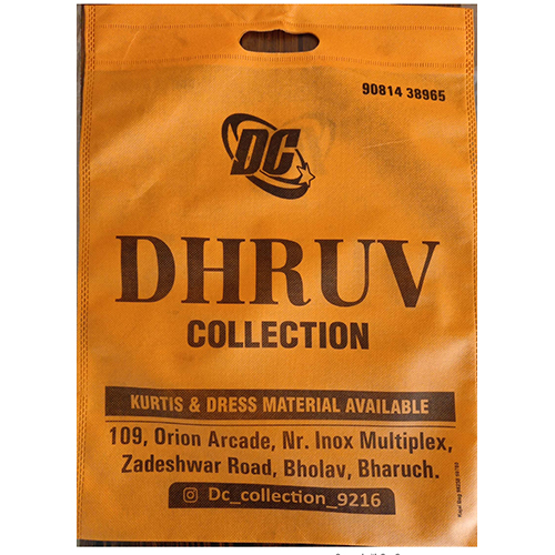 Non Woven D Cut Printed Bag - Bag Size: Different Available