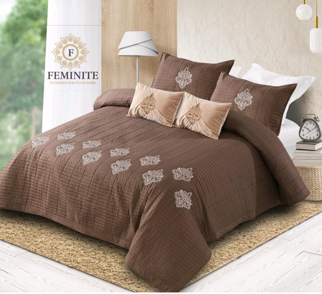 Keara Bedcover - 100% Cotton, 90x100 Inches, Multicolor Pattern | Includes 2 Matching Pillow Covers, Soft & Breathable, Machine Washable