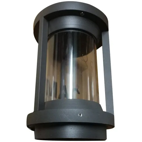 Aluminium Cast Gate Lights - Metal & Glass | High Efficiency For Commercial Use With Electric Power Supply