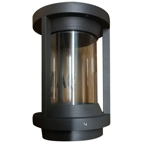 Aluminium Cast Gate Lights - Metal & Glass | High Efficiency For Commercial Use With Electric Power Supply