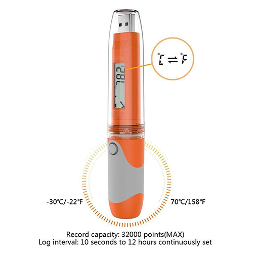 Elitech Rc 51h Usb Temperature And Humidity Data Logger Dimension(l*w*h): 131x24 Millimeter (Mm)