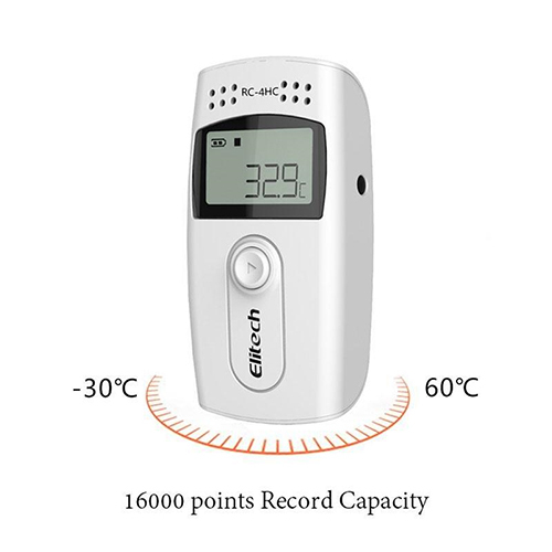 Elitech Rc 4hc Digital Temperature And Humidity Data Logger