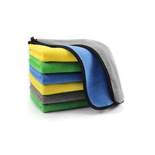 600 GSM Microfiber Towel - 40x60cms | Multicolor, Ultra-Fine Synthetic Fiber, Soft, Absorbent, Durable Cleaning Cloth