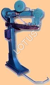 Corrugated Box Stitching Machine - 20" Size, 0.5 H.P. Motor, Blue | Adjustable Steel Arm, High-Speed Stitching at 350 Pins per Minute