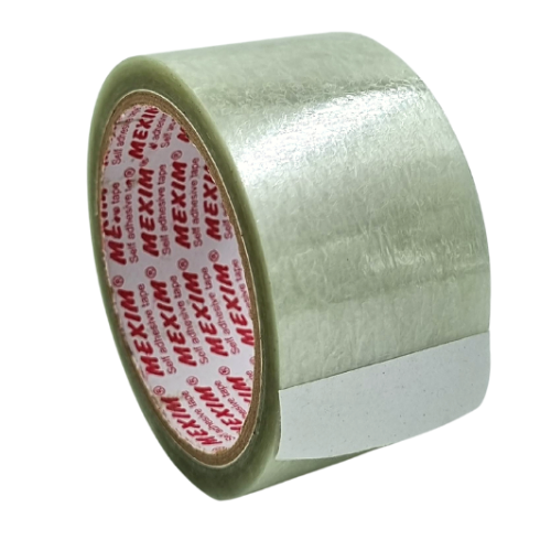 सफेद पुनर्नवीनीकरण प्लास्टिक टेप