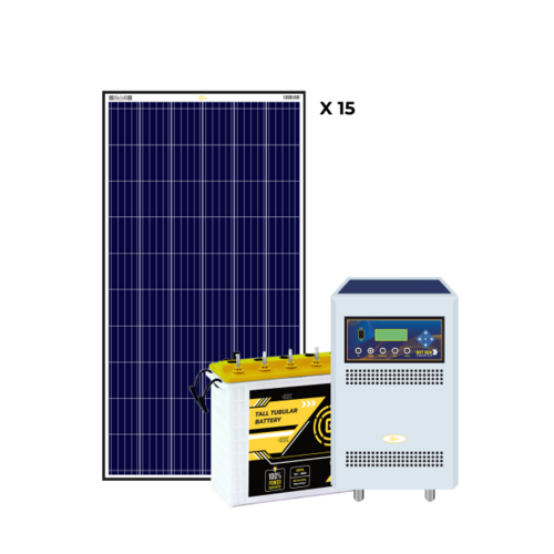 Blue 5Kw Ofgrid Power Plant