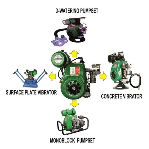 माइल्ड स्टील वाइब्रेटर इंजन