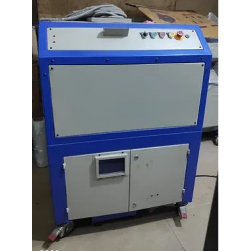 Hard Drive Shredder Machine - Mild Steel, Semi-Automatic, 2.5 HP | High Quality, Blue and Silver, Human Machine Interface