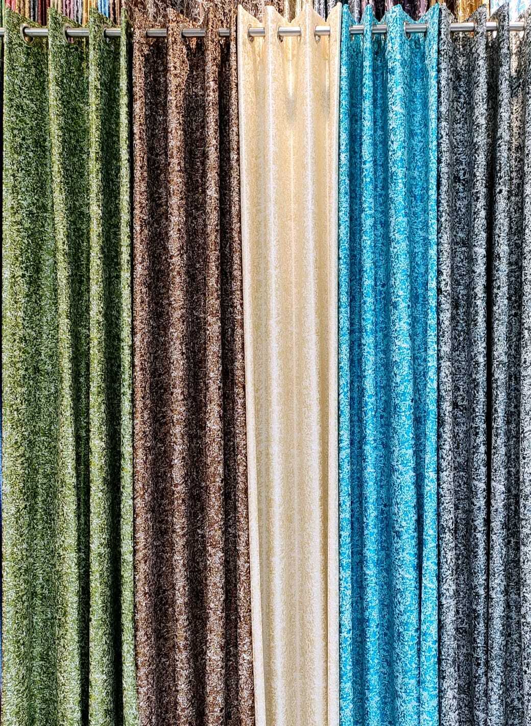 Modern Curtain Fabrics - Cotton-polyester Blend, Multicolor Printed Design | Elegant Washable Drapes For Any Room Or Outdoor Space