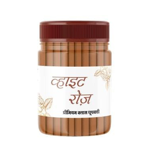 White Rose Incense Dhoop Stick - Eco-Friendly, Various Sizes Available | Indian Incense for Aromatic Purposes
