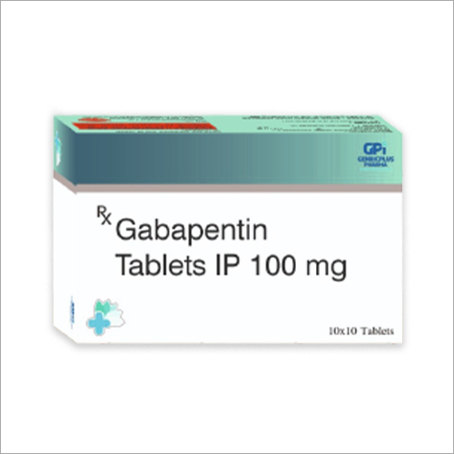 100 Mg Gabapentin Ip Tablets General Medicines