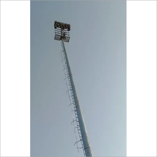 20 Mtr Stadium High Mast Lighting Pole - Color: Silver