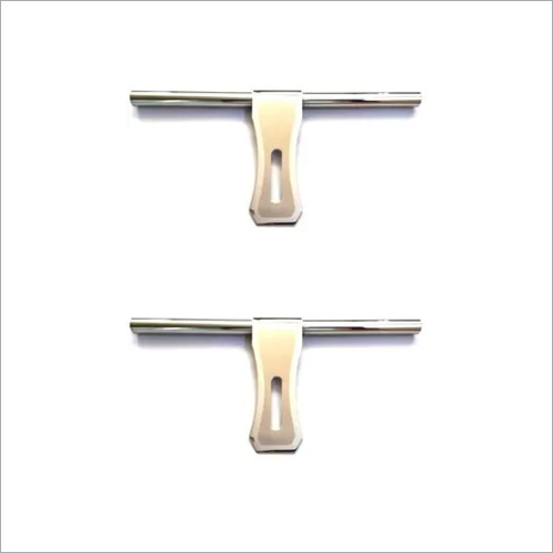 सिल्वर 12 इंच स्टेनलेस स्टील डोर एल्ड्रॉप