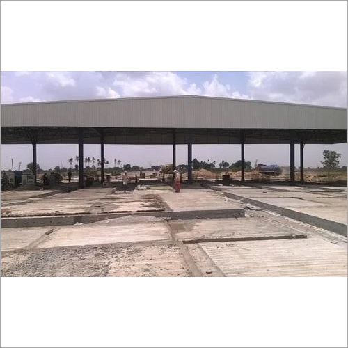 Customized Toll Plaza Canopy Space Frame