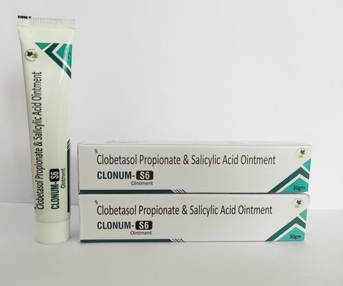 Clobetasole Propionate 0.05% And Salicylic Acid 6% Ointment External Use Drugs