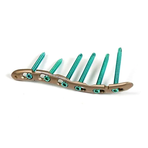 गोल्डन 3.5 Mm Lcp सुपीरियर एंटिरियर S-क्लैविकल प्लेट राइट और लेफ्ट